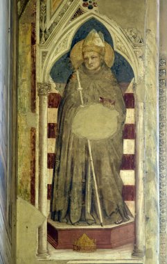 Toulouse St Louis, Bardi Şapeli Giotto tarafından Fresco, Basilica di Santa Croce (Kutsal Haç Bazilikası) Floransa, Italya