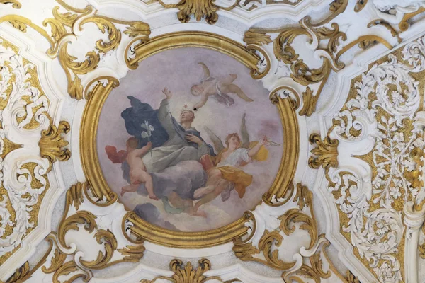 Santo Domingo Gloria Fresco Estuco Pietro Dandini Santa Maria Novella — Foto de Stock