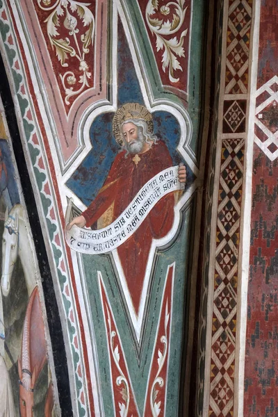 Świeżym Powietrzu Przez Andrea Bonaiuto Kaplicą Hiszpanów Santa Maria Novella — Zdjęcie stockowe