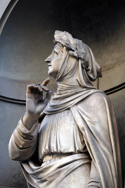 Francesco Petrarca Nissen Van Colonnade Van Uffizi Eerste Helft Van — Stockfoto