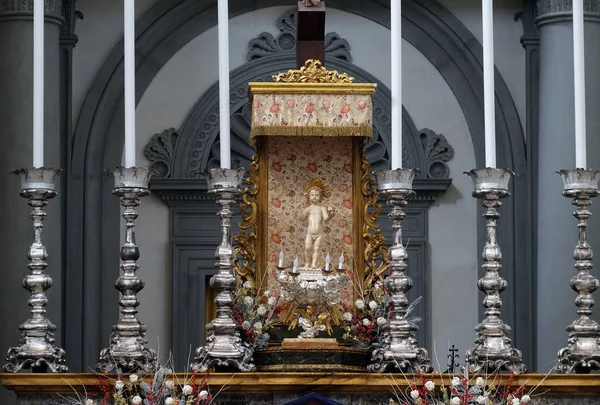 Altar Mor Basílica San Lorenzo Florença Itália — Fotografia de Stock