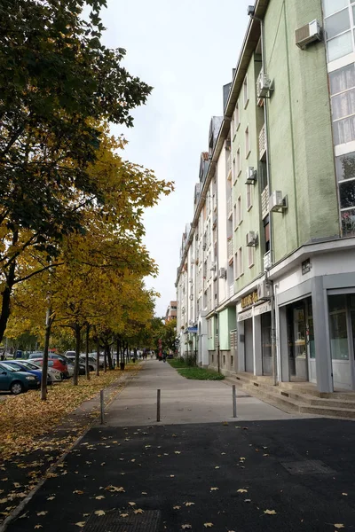 Nuevos Bloques Viviendas Malesnica Zona Residencial Zagreb Croacia —  Fotos de Stock
