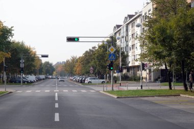 Malesnica yerleşim bölgesinde yeni konut blokları, Zagreb, Hırvatistan