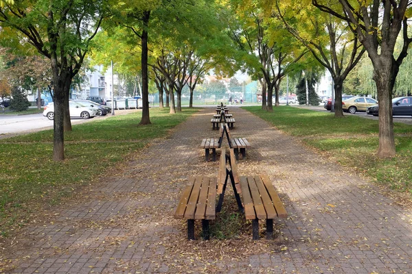 Парк Жилом Районе Малесница Загреб Хорватия — стоковое фото
