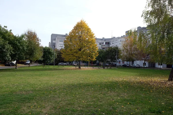 Malesnica Yerleşim Bölgesinde Yeni Konut Blokları Zagreb Hırvatistan — Stok fotoğraf