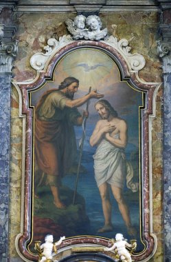 Lord Vaftiz, Zagreb Aziz John Baptist kilisede sunak, Hırvatistan