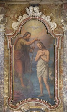 Lord Vaftiz, Zagreb Aziz John Baptist kilisede sunak, Hırvatistan