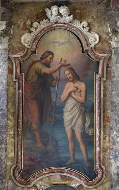 Lord Vaftiz, Zagreb Aziz John Baptist kilisede sunak, Hırvatistan