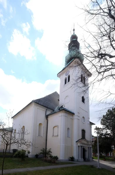 Iglesia San Juan Bautista Zagreb Croacia — Foto de Stock