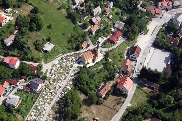 Kościół Świętej Barbary Rude Chorwacja — Zdjęcie stockowe