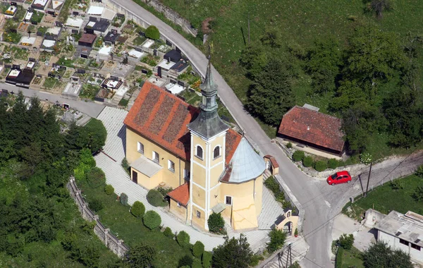 Église Sainte Barbara Rude Croatie — Photo