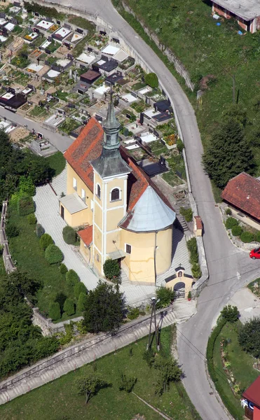 Iglesia Santa Bárbara Rude Croacia —  Fotos de Stock