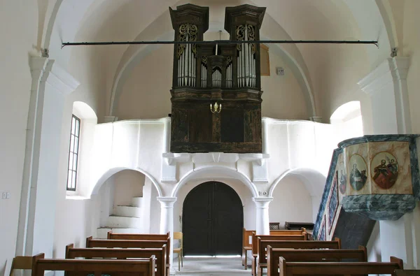 Varhany Kapli Svatého Rocha Svetě Nedelja Chorvatsko — Stock fotografie