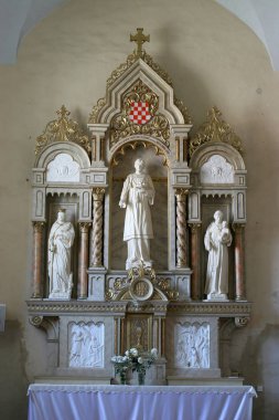 Cazma'daki Aziz Meryem Magdalene Kilisesi'nde Aziz Stephen Protomartyr Sunağı, Hırvatistan