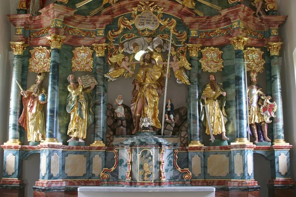 Altar Der Kapelle Der Heiligen Rochus Sveta Nedelja Kroatien — Stockfoto