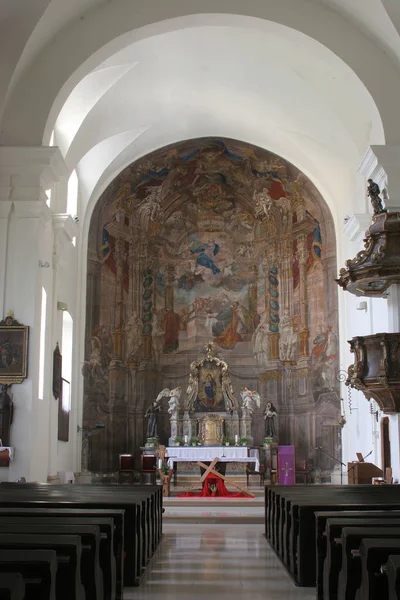 サモボルの聖母マリアの仮定教会 クロアチア — ストック写真
