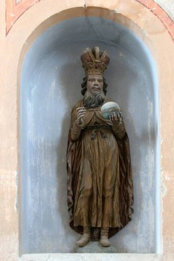 Macaristan Aziz Stephen, Vrtlinska Saint Helena kilisesinde heykeli, Hırvatistan