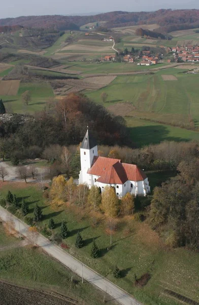 Alle Heiligen Parochiekerk Bedenica Kroatië — Stockfoto