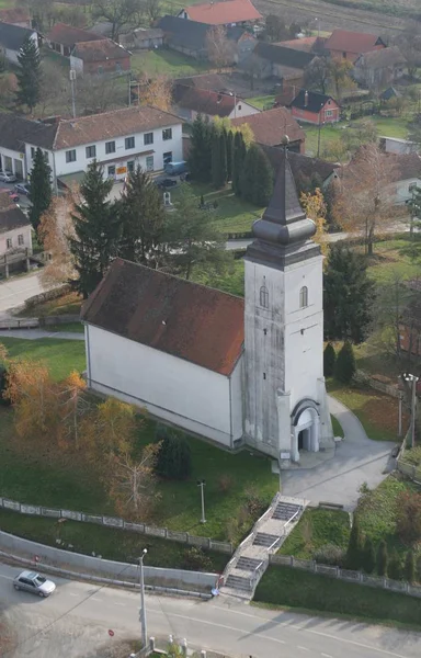 Приходская Церковь Святой Марии Магдалины Велики Бисаг Хорватия — стоковое фото