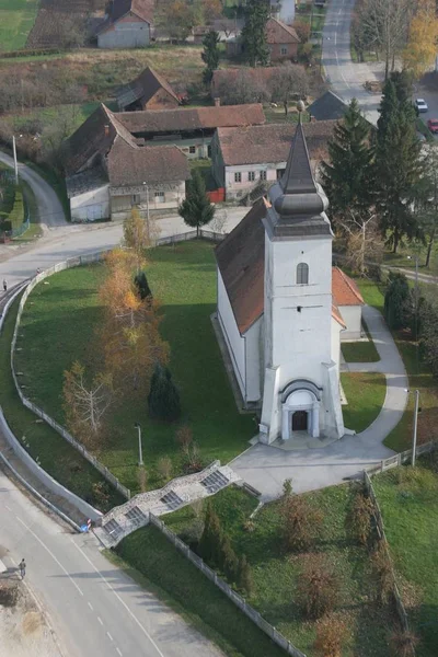 Iglesia Parroquial Santa María Magdalena Veliki Bisag Croacia —  Fotos de Stock