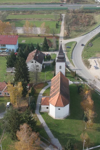 Kościół Parafialny Najświętszej Marii Magdaleny Veliki Bisag Chorwacja — Zdjęcie stockowe