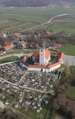 Hırvatistan 'ın Komin kentindeki Üç Kralın Kilisesi