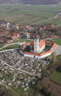 Hırvatistan 'ın Komin kentindeki Üç Kralın Kilisesi