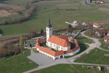 Hırvatistan 'ın Komin kentindeki Üç Kralın Kilisesi