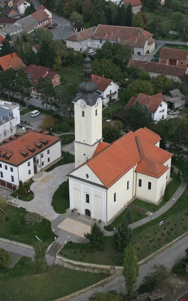 クロアチア クロスター イヴァニックの聖母マリアの仮定教会 — ストック写真