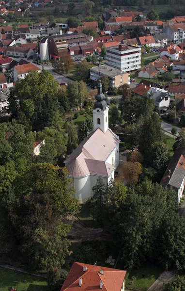 Kerk Van Heilige Petrus Ivanic Grad Kroatië — Stockfoto