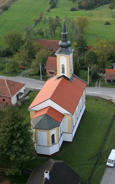 Igreja Santa Helena Vrtlinska Croácia — Fotografia de Stock
