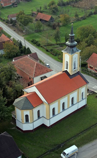 Kościół Świętej Heleny Vrtlinskiej Chorwacja — Zdjęcie stockowe