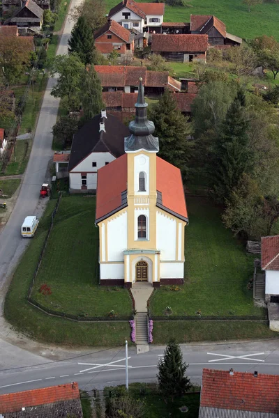 Horvátországi Vrtlinskában Található Szent Ilona Templom — Stock Fotó