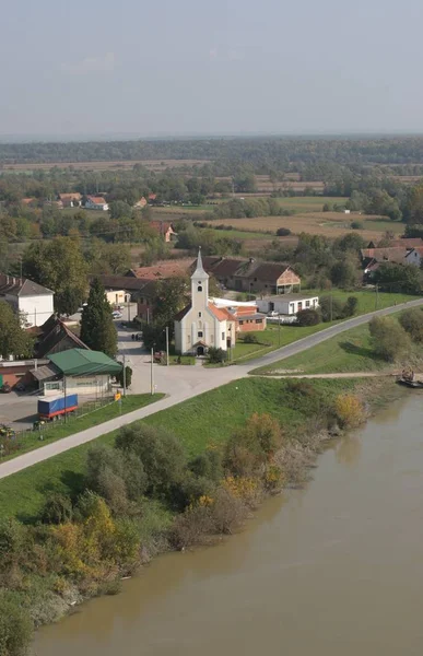 Kościół Parafialny Mikołaja Lijevi Dubrovcak Chorwacja — Zdjęcie stockowe