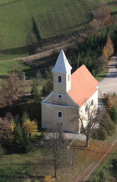 Kostel Panny Marie Lourdes Svatého Josefa Barilovicki Leskovac Chorvatsko — Stock fotografie