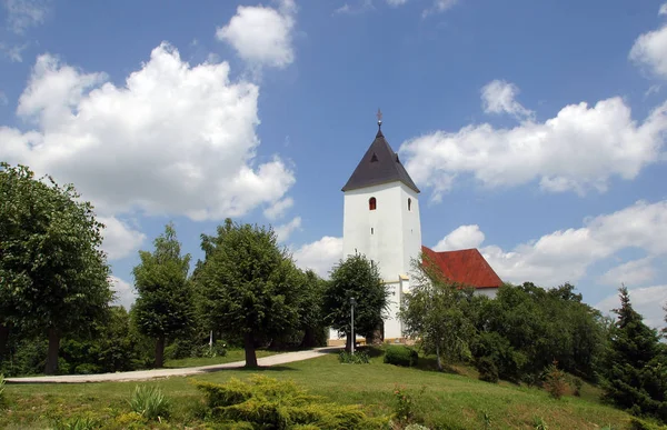 Церква Святої Парафіяльної Церкви Беденіка Хорватія — стокове фото