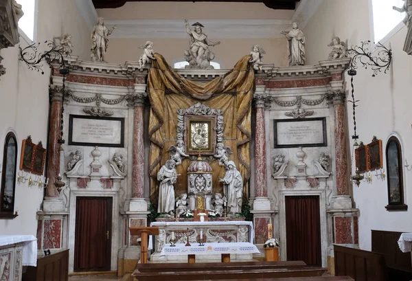 Igreja Católica Santa Clara Kotor Montenegro — Fotografia de Stock