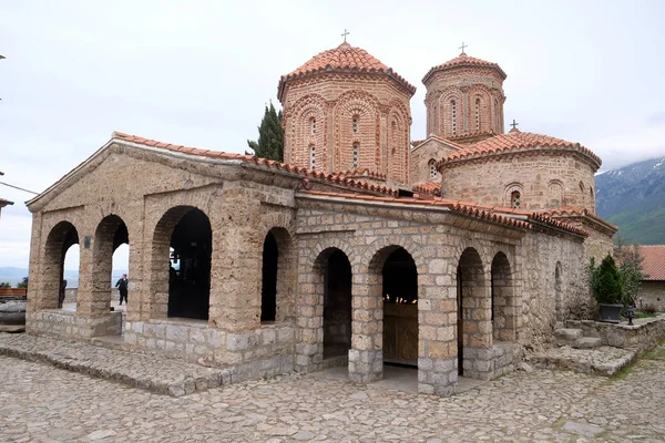 Klášter Svatého Nauma Naum Ochrid Makedonská Republika — Stock fotografie