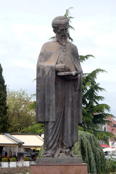 マケドニア オリッドの聖ナウム記念碑 — ストック写真