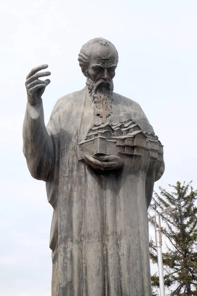 马其顿奥赫里德的圣克莱门特纪念碑 — 图库照片