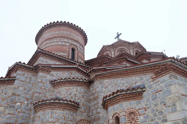 Церковь Святого Климента Святого Пантелеимона Охриде Македония — стоковое фото