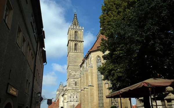 James Church Rothenburg Der Tauber Germany — Stock Photo, Image