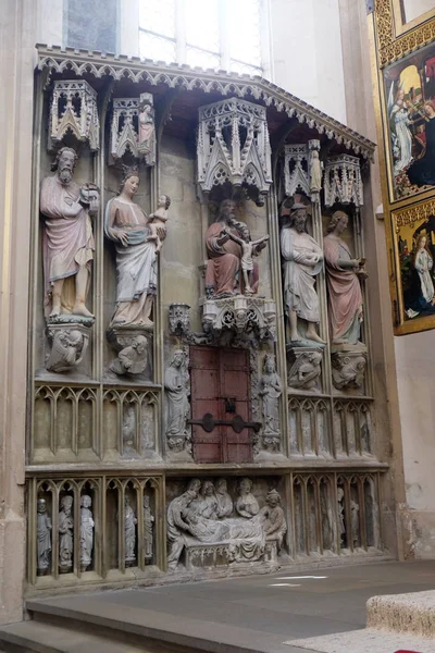 Tabernacolo Nella Chiesa San Giacomo Rothenburg Der Tauber Germania — Foto Stock