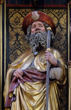 Saint James, Rothenburg ob der Tauber'deki St James Kilisesi'nde on iki havari sunağı, Almanya