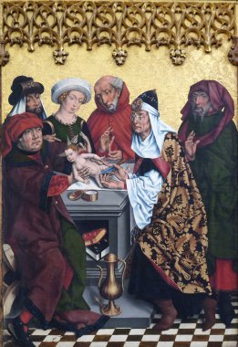 İsa'nın sünneti, Rothenburg ob der Tauber St James Kilisesi'nde On iki Havarisun, Almanya