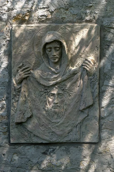 维罗妮卡的面纱 蒙斯特施瓦扎克本笃会修道院 — 图库照片
