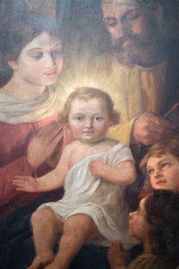 Kutsal Aile, Schmerlenbach St Agatha kilisesinde sunak, Almanya