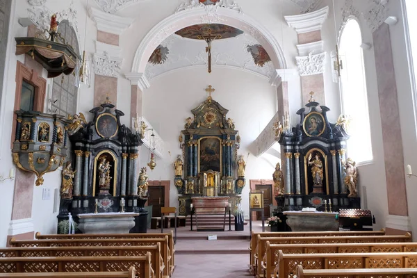 Kerk Van Agatha Schmerlenbach Duitsland — Stockfoto