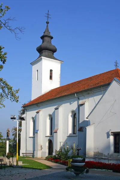 Kyrkan Jungfru Marias Besök Gornji Draganec Kroatien — Stockfoto