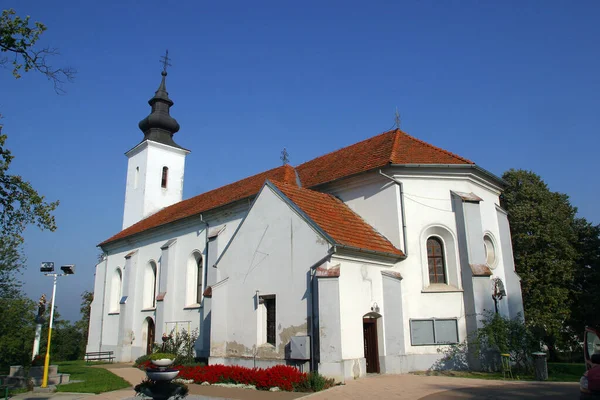 Kościół Nawiedzenia Panny Marii Gornji Draganec Chorwacja — Zdjęcie stockowe